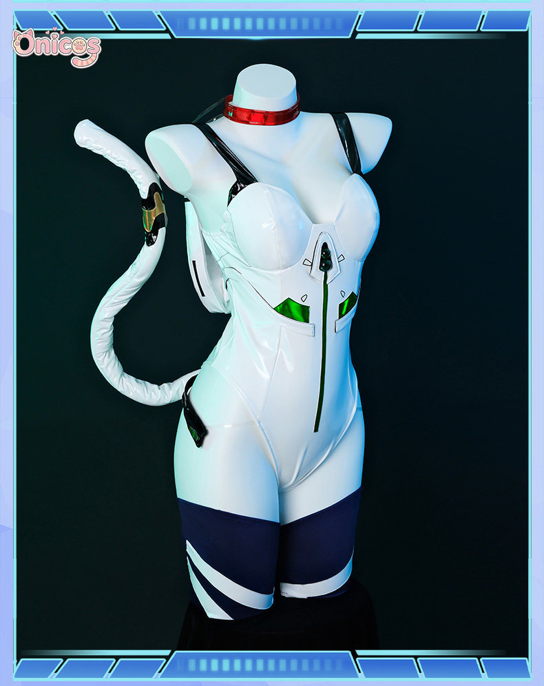 Ayanami Rei Cat Ear Anime Cosp - Anime Cosplay Jumpsuit recension och pris