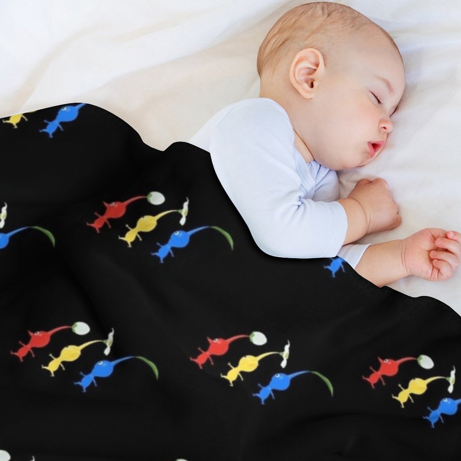 3 Pikmin Running Throw Blanket - Anime Cosplay Idea recension och pris