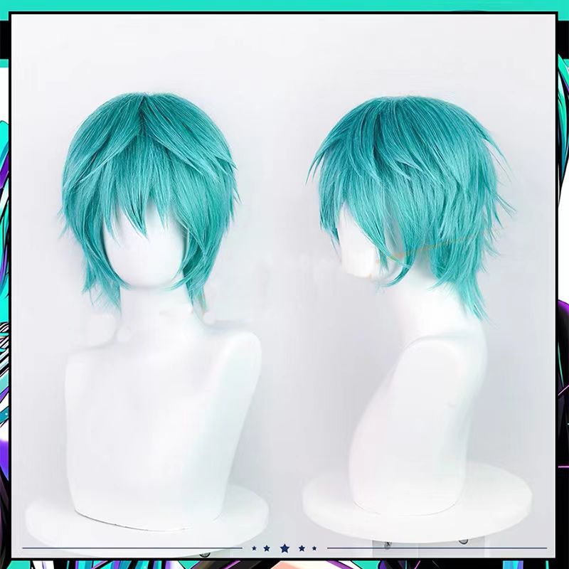Mikuo Cosplay Wig Anime Miku B - Anime Cosplay Blue Hair recension och pris
