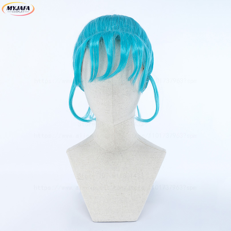 Bulma Cosplay Wig Buruma Wig B - Anime Cosplay Blue Hair recension och pris