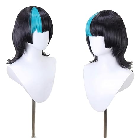 Anime Kirara Hoshi Wig Blue an - Anime Cosplay Blue Hair recension och pris